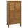 Mendler Badezimmerschrank HWC-B18, Regal Kommode, 4 Türen Bambus 100x50x30cm