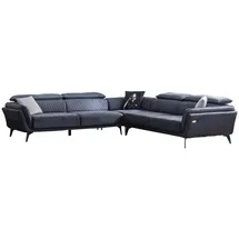 xlmoebel Robustes Graues Stoffsofa Designer L-Form Sofa Wohnzimmer Polster Couch