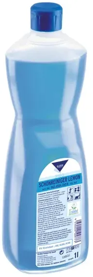 Kleen Purgatis Lemon 1 L, Schonreiniger mit Lemonduft alkoholischer Unterhaltsreiniger mit intensivem Lemonduft