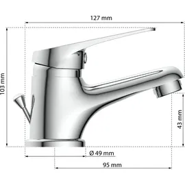 Eisl Speed Einhandmischer chrom NI075SCR