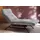 KAWOLA Relaxliege AMERIVA Polyester 80 x 110 x 158 cm Grau mit Kissen und Kopfteil