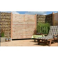 OSMO Sichtblende Rhombus 179 x 179 cm Lärche naturbelassen 20 St.