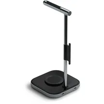 Satechi 2in1 Kopfhörer Stand mit Wireless Charger Space Grau
