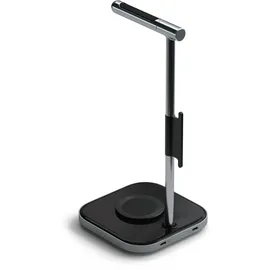 Satechi 2in1 Kopfhörer Stand mit Wireless Charger Space Grau