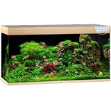 JUWEL Rio 350 LED Aquarium-Set ohne Unterschrank, helles Holz, 350l (07850)