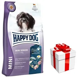 Happy Dog Mini Senior 4kg  + Überraschung für den Hund