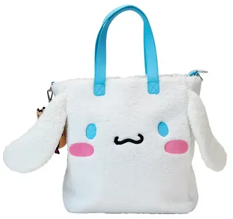 Loungefly Sanrio Cinnamoroll Cosplay Sherpa Tote Bag With Coin Bag