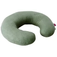 Kikadu Nackenkissen Musselin Olive
