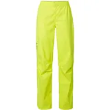 Vaude Drop II Regenhose Damen neon yellow 38