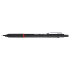Rotring rapid PRO Feinminenstift matt schwarz,0,5 mm,Griffzone gefräst