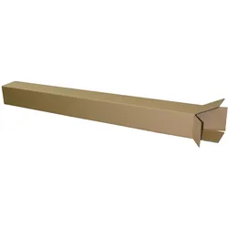 10 Stück Versandhülsen / Karton 105 x 105 x 1160 mm zweiwellig