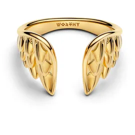 Pandora 164222C00 Ring für Damen Marvel Thor Flügel Goldfarben, 60/19,1