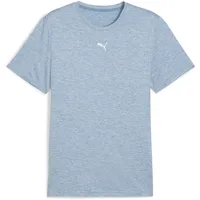 Puma Tad Essentials Heather Cat Tee blau S