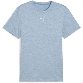Puma Tad Essentials Heather Cat Tee blau S