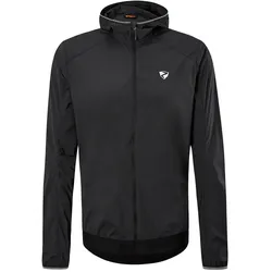Ziener Fahrradjacke Neihart (Windjacke, winddicht, wasserabweisend, atmungsaktiv, PFC frei) schwarz Herren