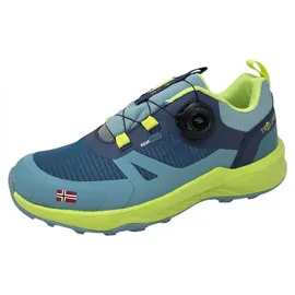 TROLLKIDS Trollfjord Hiker Low XT in Blau - 39