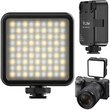 Ulanzi Vijim VL81 (Videoleuchte), Dauerlicht, Schwarz