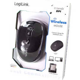 Logilink Wireless Optical Mouse schwarz ID0193