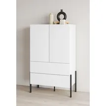OTTO home Wäscheschrank Jukon 90 x 150 x 50 cm Weiß
