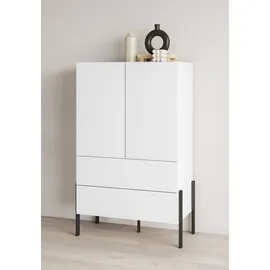 OTTO home Wäscheschrank Jukon 90 x 150 x 50 cm Weiß