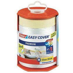 tesa Easy Cover® Premium Abdeckfolie mit Abroller transparent 55,0 cm x 33,0 m 1 St.