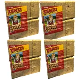 Zenzi Holzbriketts 40 kg Briketts 4 x 10 kg RUF Kaminbriketts Holz Nadelholz Buche Ofenbriketts Heiz Smoker, Braun
