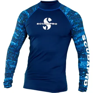 Rash Guard UPF-50 - Herren - Langarm - Aegean - Gr: S