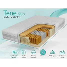 MKS Taschenfederkernmatratze TENE 140 x 200 cm H3