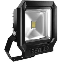 ESYLUX LED-Strahler Aluminium 8,6 cm inkl. Bewegungsmelder schwarz