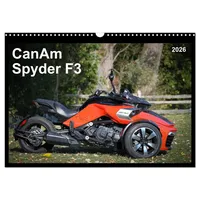 Calvendo CanAm Spyder F3 (Wandkalender 2026 DIN A3 quer),