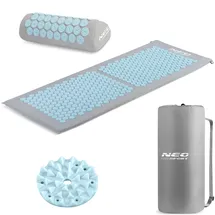 Neo-Sport Akupressurmatte grau/blau