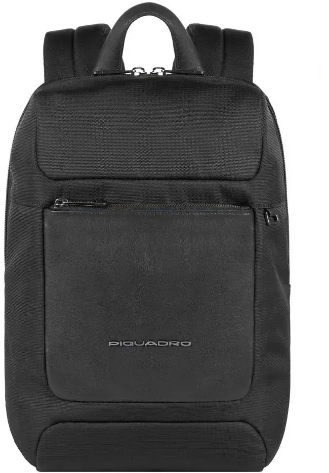 Piquadro Macbeth Laptop-Rucksack 36 cm - Black