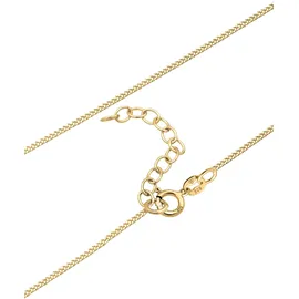 Elli Choker Basic Geo mit Mondstein 925 Sterling Silber Vergoldet / Gold