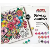 ALPiNO Malen nach Zahlen Set 1 St. Multicolor 40x30 cm