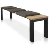 lycce Klemmkissen / Sitzkissen mit 1 Leiste, Kunstlederbezug