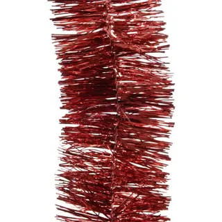 Decoris Kaemingk Lamettagirlande weihnachtsrot