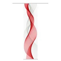 VISION S Opalia Schiebegardine 60 x 245 cm rot