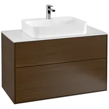 Villeroy & Boch Waschtischunterschrank 2 Auszüge 100 x 60,3 cm Braun