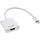 InLine USB Typ-C zu HDMI 20 cm Silber