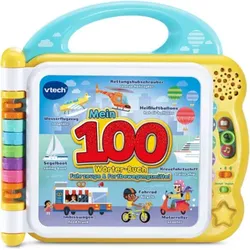 VTECH 80-614844 Mein 100-Wörter-Buch: Fahrzeuge & Fortbewegungsmittel