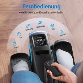 Merach Mini Ellipsentrainer Schwarz