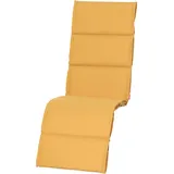 Siena Garden Liegenauflage 170 x 48 x 6 cm gelb 1 St.