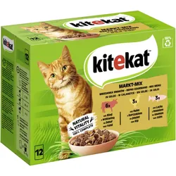 Kitekat Markt-Mix in Gelee 12x 85g