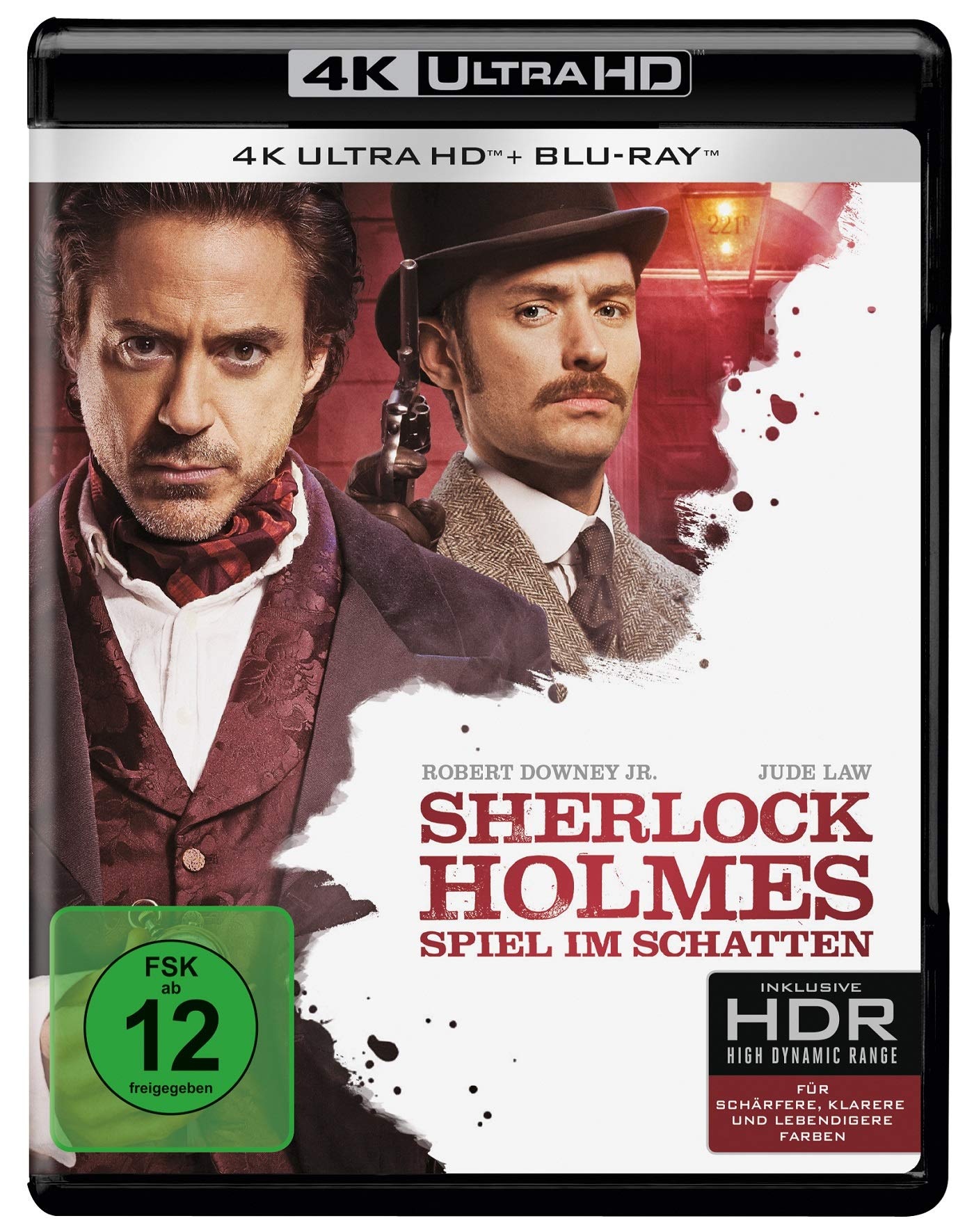 Sherlock Holmes - Spiel im Schatten (4K Ultra-HD) (+ Blu-ray 2D)
