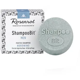 Rosenrot festes ShampooBit MEN Nordwind 55 g