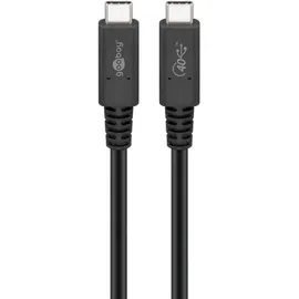goobay USB-C 1 m Schwarz