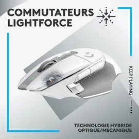 Logitech G502 X Lightspeed Weiß 910-006190