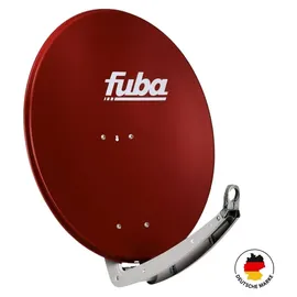 PremiumX Fuba DAA 850 R Sat Anlage Schüssel Rot Quad LNB 8x F-Stecker - Rot