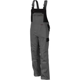 QUALITEX HIGH QUALITY WORKWEAR Qualitex Arbeitshose image mittelgrau/schwarz Damen: 54 Herren: 60