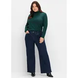 sheego Bequeme Jeans High-waist-Jeans blau 58